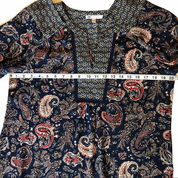 DR2 Paisley Long Sleeve Shirt Medium - Picture 4 of 6